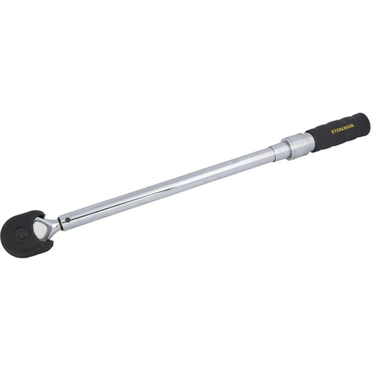 Steelman 1/2" Drive Micro Adjustable Torque Wrench 30-250 ft-lb 96218 w/ case