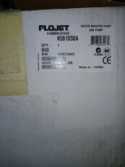 Flojet by Xylem -  Water Booster Gas Driven Pump - K56 Series - K561030A
