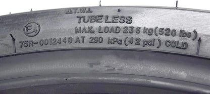 NEW - Kenda Tires 120/70ZR17 (58W) TL - Front Motorcycle Tire