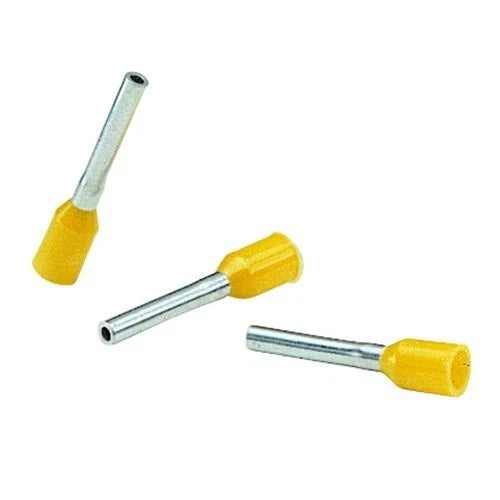 Panduit Ferrules FSD82-12-C 10 AWG/6.0mm Pin Length 0.47"/12mm Yellow Qty 100