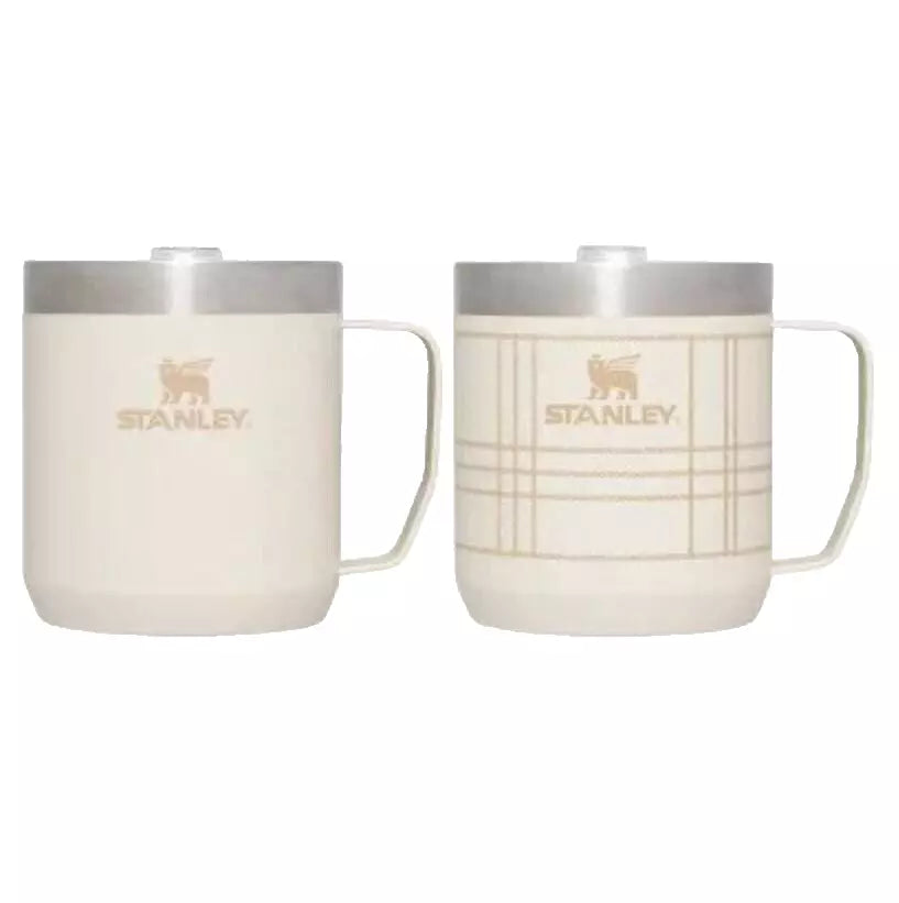 Stanley 12 Oz Camp Mug 2 Pack Hearth & Hand Magnolia Limited Ed. Best Beige